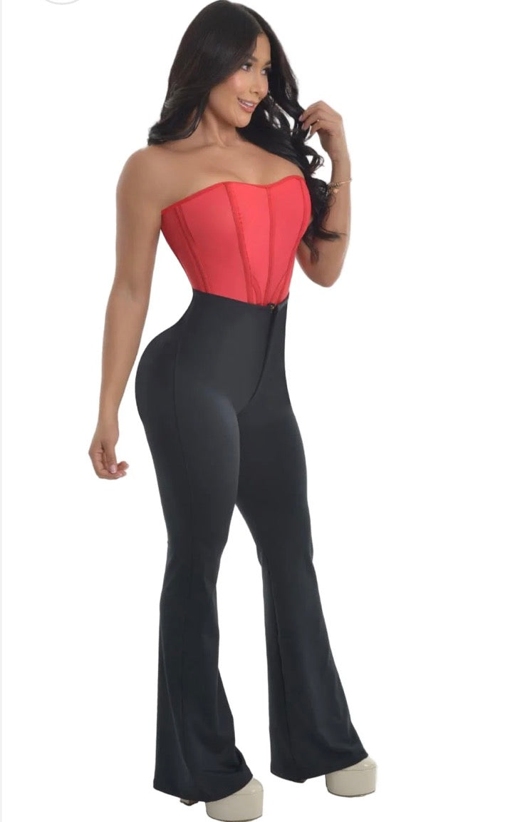 9185 EF peach booty leggings